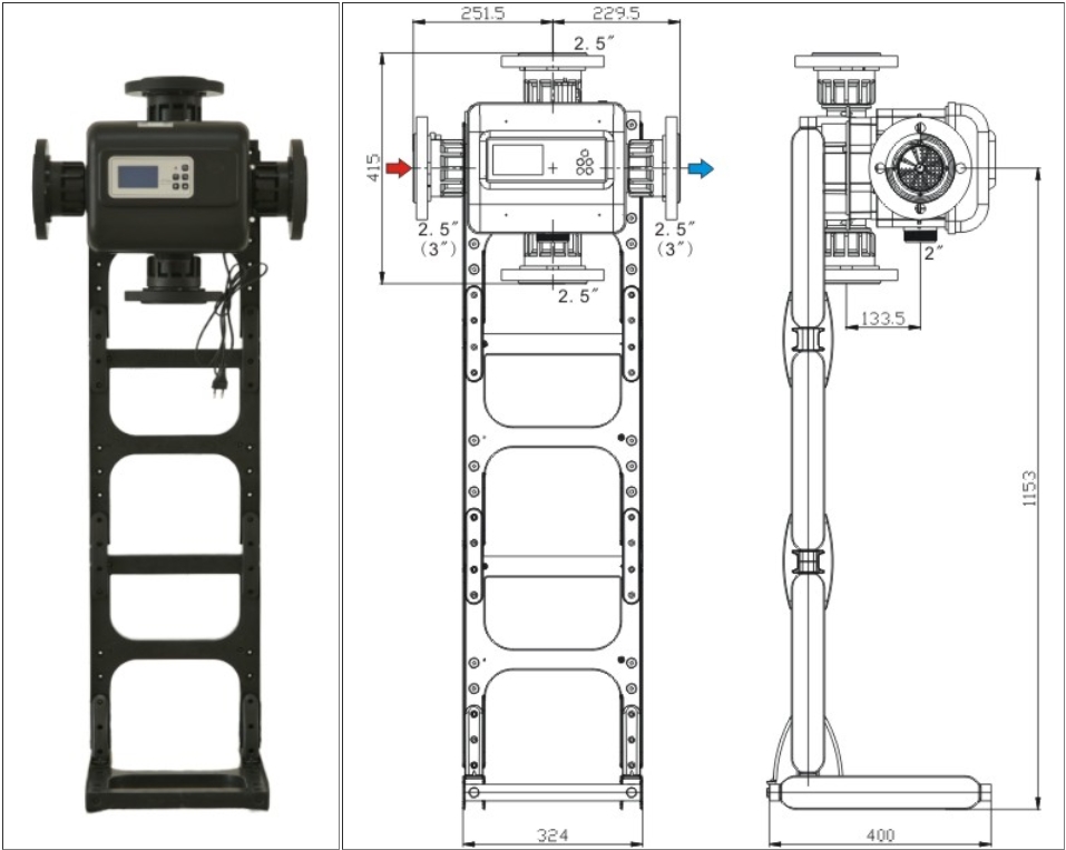GL40S control valve seat framework